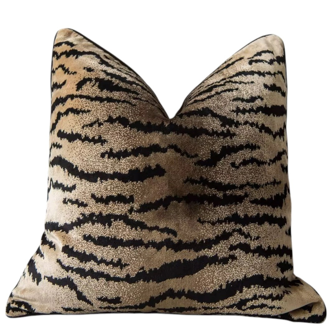Leopard striped Upholstery Cushion
