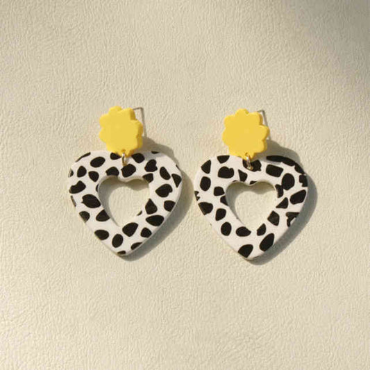 Alava Heart shaped Earings