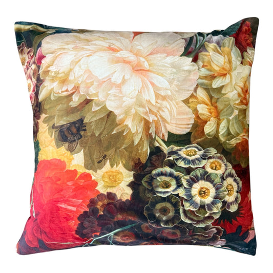 Flower vase velvet Cushion cover