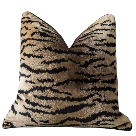 Leopard striped Upholstery Cushion