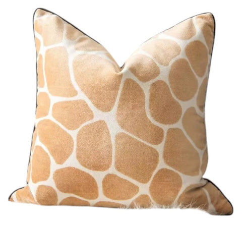 Giraffe Print upholstery fabric cushion